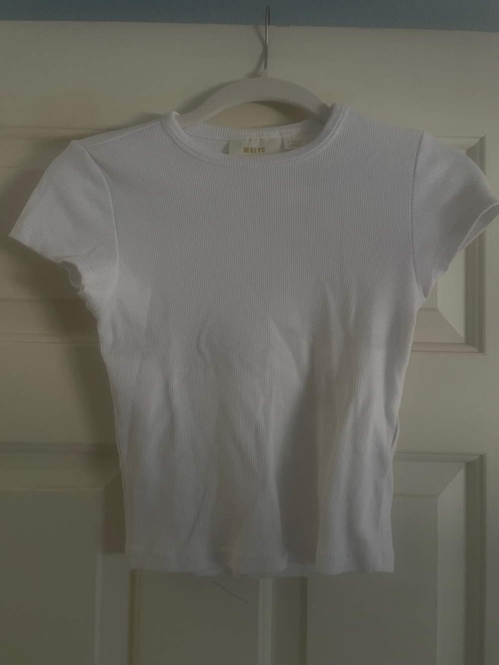 Maeve by Anthropologie white T-shirt size x-small
